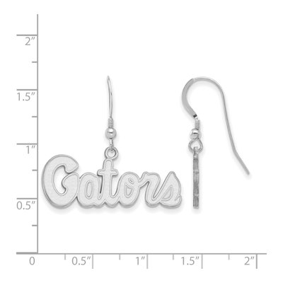 University of Florida Sterling Silver Gators Script Earrings – view 2