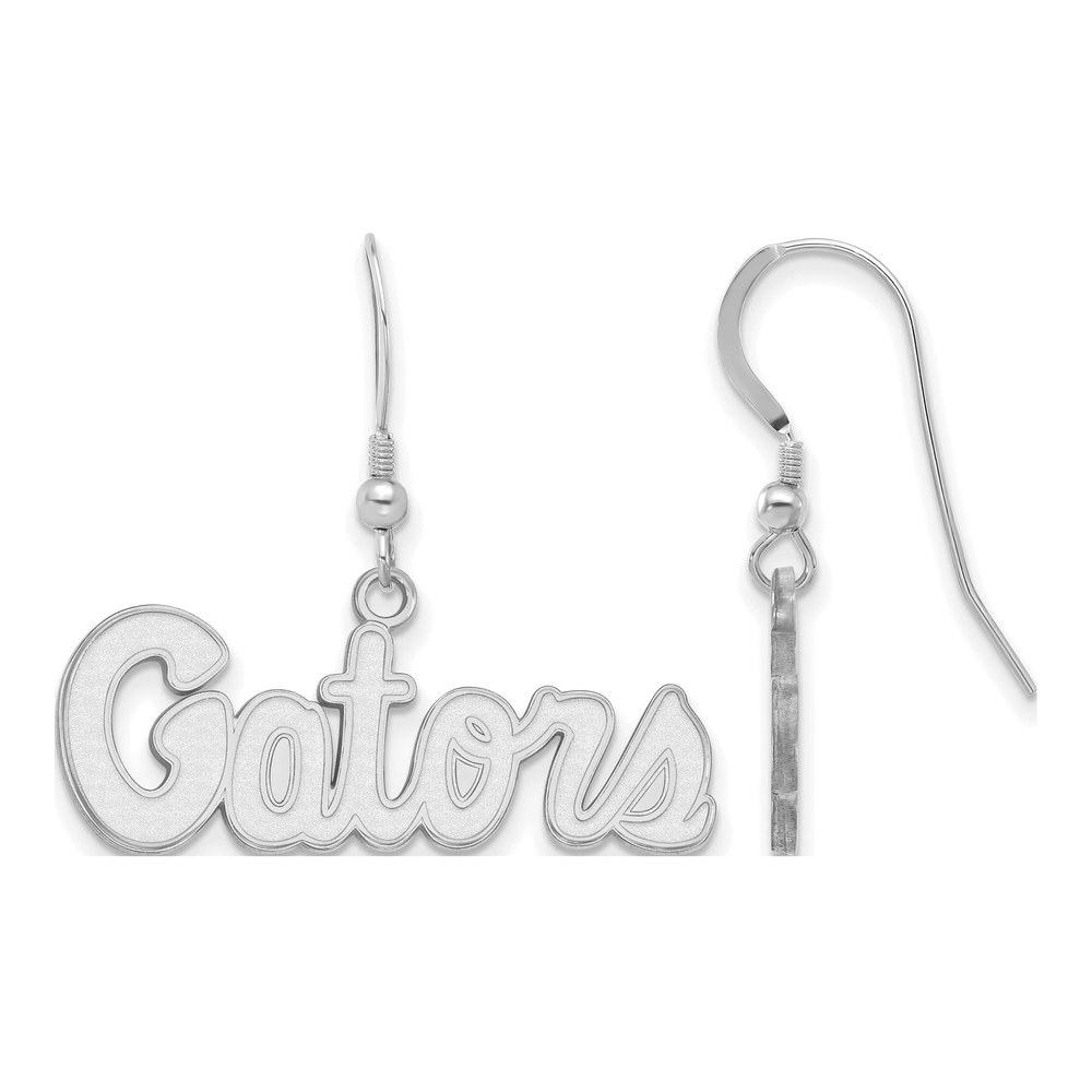 University of Florida Sterling Silver Gators Script Earrings