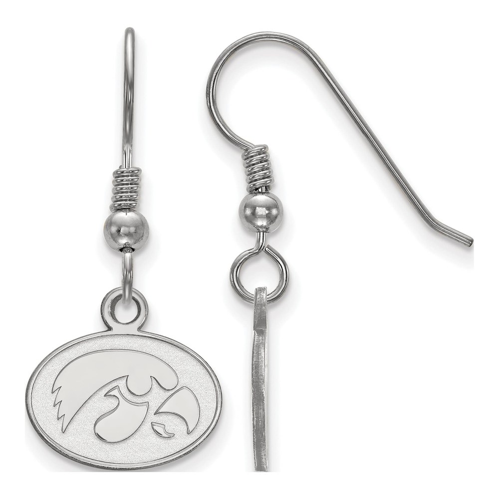 University of Iowa Hawk Wire Earrings
