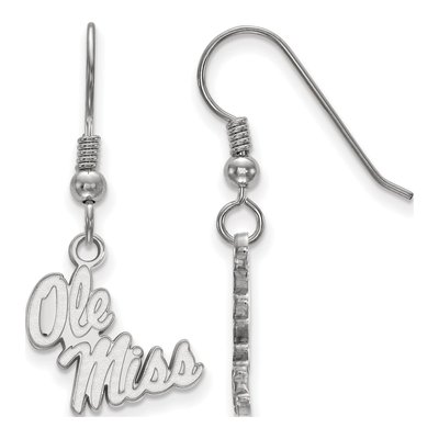 University of Mississippi Sterling Silver Ole Miss Earrings