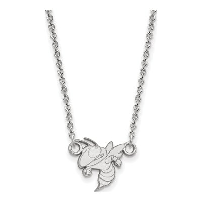Georgia Institute of Technology Sterling Silver Small Tech Jacket Necklace