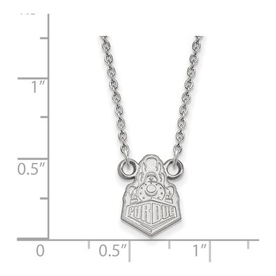 Purdue University Sterling Silver Small Boilermakers Necklace – view 2
