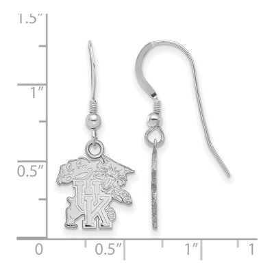 University of Kentucky Sterling Silver Wildcat Earrings – view 2
