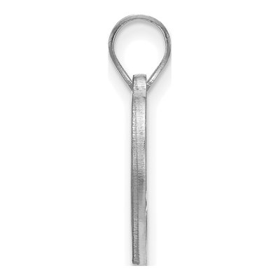 Wake Forest University Sterling Silver Medium Deacon Heart Pendant – view 2