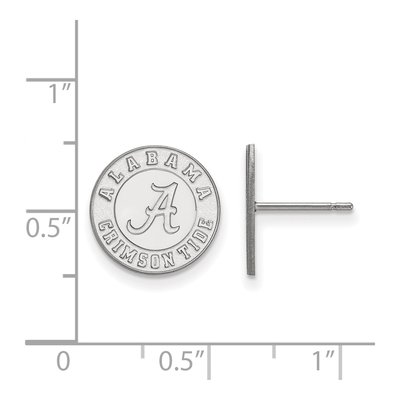 University of Alabama Sterling Silver Crimson Tide Stud Earrings – view 2