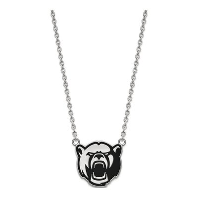 Baylor University Sterling Silver Large Enameled Necklace – view 2