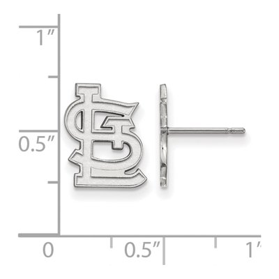 St. Louis Cardinals Sterling Silver Stud Earrings – view 2