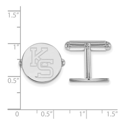 Kansas State University Cuff Links – view 2