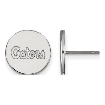University of Florida Sterling Silver Gators Script Stud Earrings