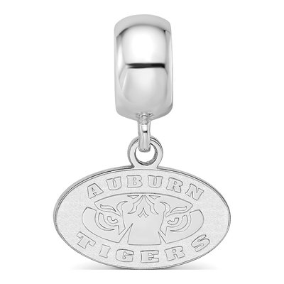 Auburn University Sterling Silver Extra Small Tigers Dangle Bead – view 4