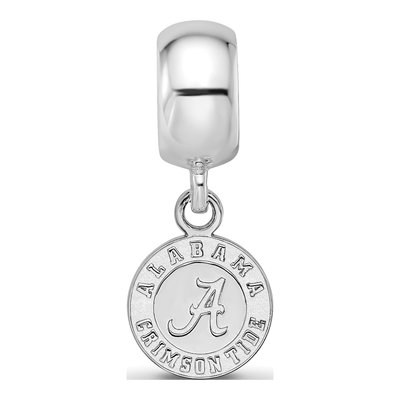 University of Alabama Sterling Silver Extra Small Crimson Tide Dangle Bead – view 4
