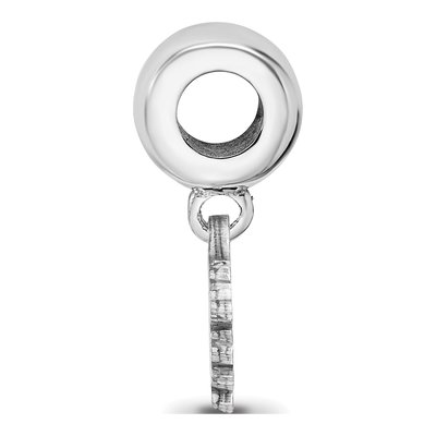University of South Carolina Sterling Silver Extra Small Gamecocks Dangle Bead – view 3