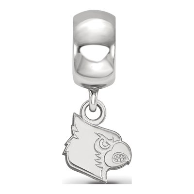 University of Louisville Sterling Silver Extra Small Cardinal Dangle Bead – view 2