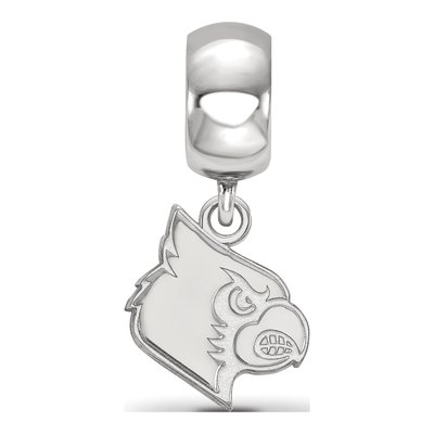 University of Louisville Sterling Silver Small Of Cardinal Dangle Bead – view 2