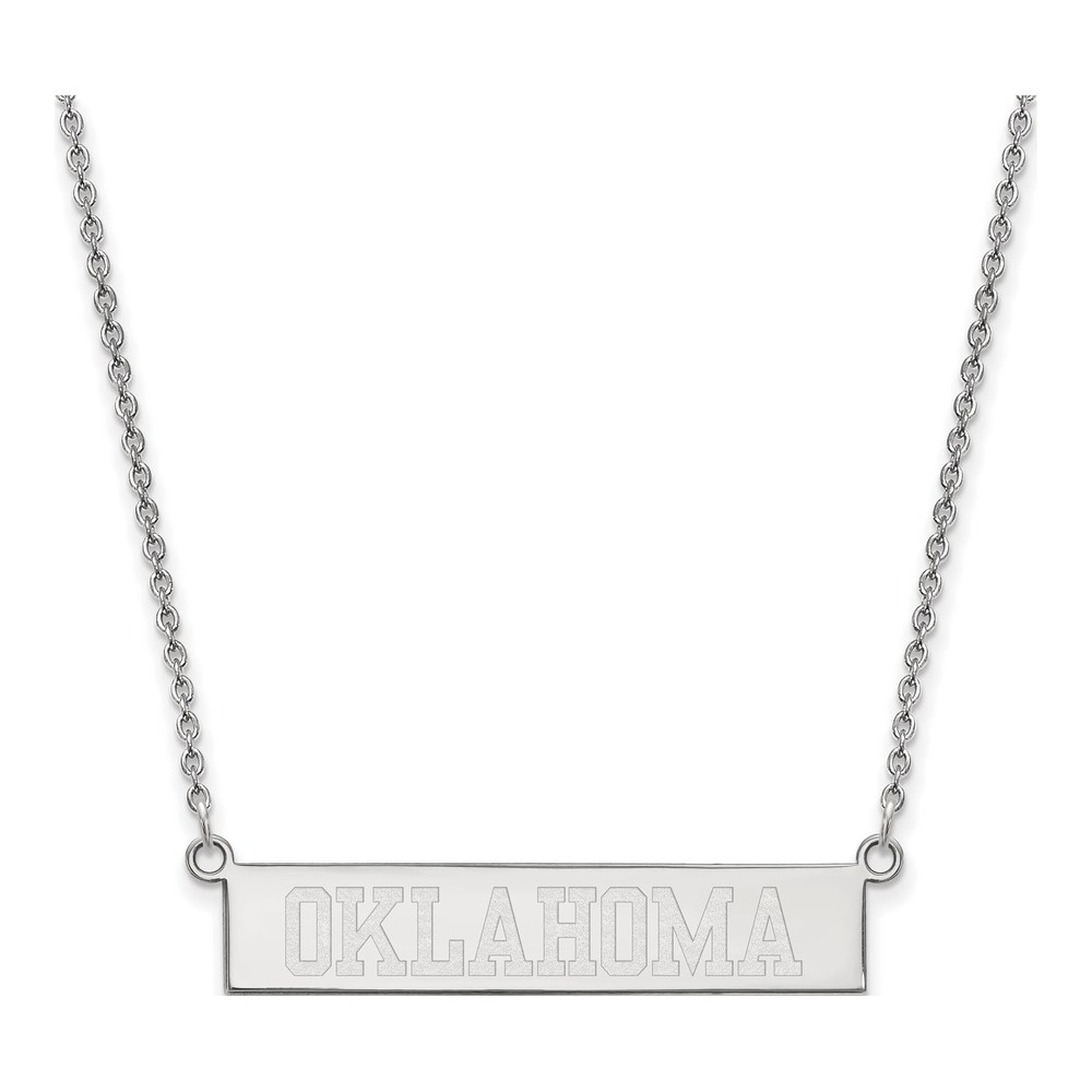 University of Oklahoma Small Bar Necklace, 18"