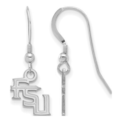 Florida State University Sterling Silver FSU Extra Small Earrings