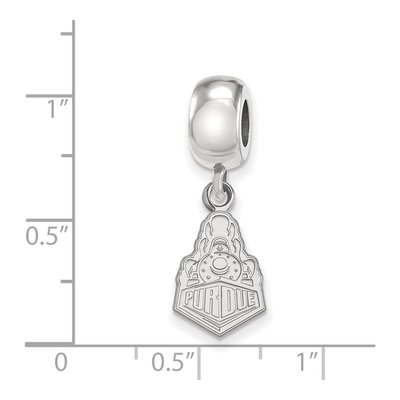 Purdue University Sterling Silver Small Boilermakers Train Dangle Bead – view 4