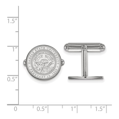 Kansas State University Crest Cuff Links – view 2
