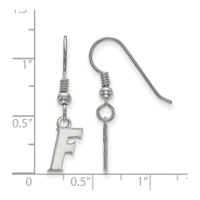 University of Florida Sterling Silver Letter F Earrings – view 2