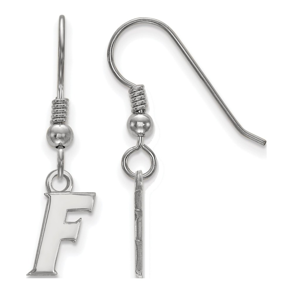 University of Florida Sterling Silver Letter F Earrings