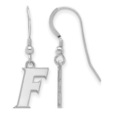University of Florida Sterling Silver Letter F Earrings