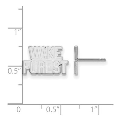 Wake Forest University Sterling Silver Stud Earrings – view 2