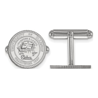 University of Illinois Crest Cuff Links