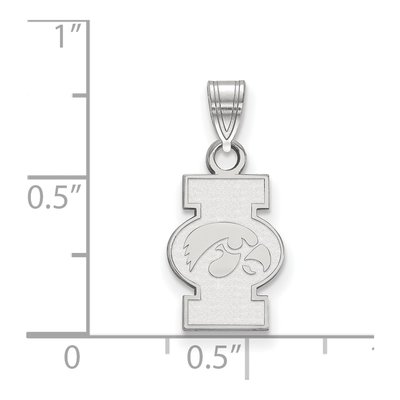 University of Iowa Sterling Silver Small Pendant – view 2