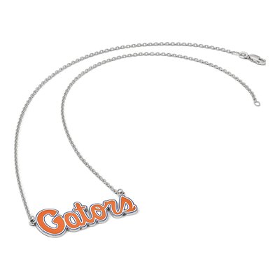 University of Florida Sterling Silver Small Of Gators Necklace – view 3