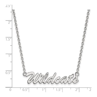 University of Kentucky Sterling Silver Medium Wildcats Script Necklace – view 2