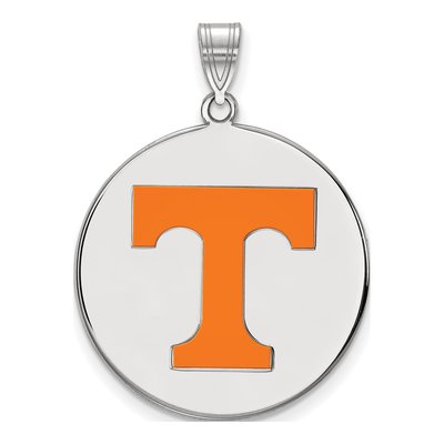 University of Tennessee Sterling Silver Extra Large Letter T Pendant