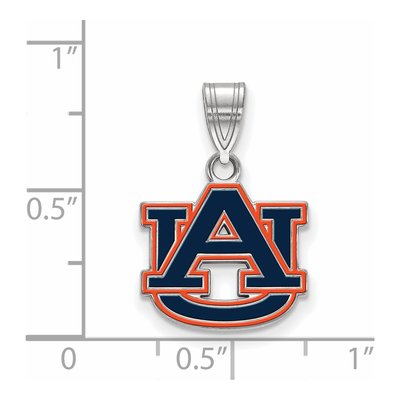 Auburn University Sterling Silver A-U Pendant – view 2