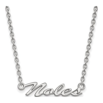 Florida State University Sterling Silver Medium FSU Noles Script Necklace