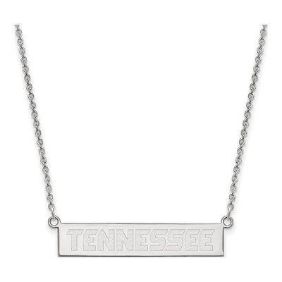 University of Tennessee Sterling Silver Small Bar Necklace