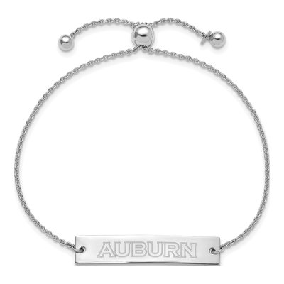 Auburn University Sterling Silver Bar Bracelet – view 2