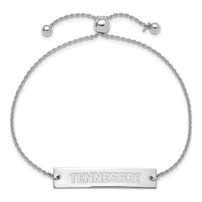 University of Tennessee Sterling Silver Bar Bracelet – view 2