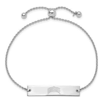 Ohio State University Sterling Silver Bar Bracelet – view 2