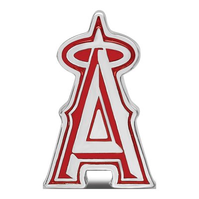 Los Angeles Angels Sterling Silver LA Enameled Bead – view 5