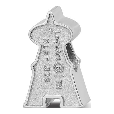 Los Angeles Angels Sterling Silver LA Enameled Bead – view 6