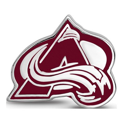 Colorado Avalanche Sterling Silver Letter A Bead – view 4