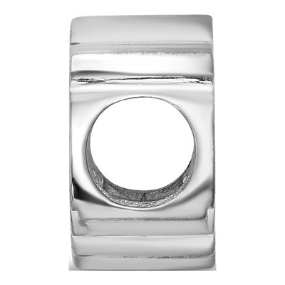 Chicago Blackhawks Sterling Silver Enameled Bead – view 3