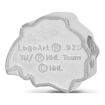 Chicago Blackhawks Sterling Silver Enameled Bead – view 6