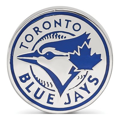Toronto Blue Jays Sterling Silver Enameled Bead – view 5