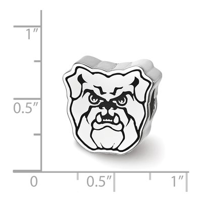 Butler University Sterling Silver Bulldog Bead – view 4