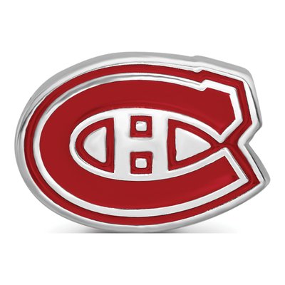 Montreal Canadiens Sterling Silver Enameled Bead – view 5