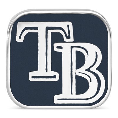 Tampa Bay Rays Sterling Silver Enameled Bead – view 5