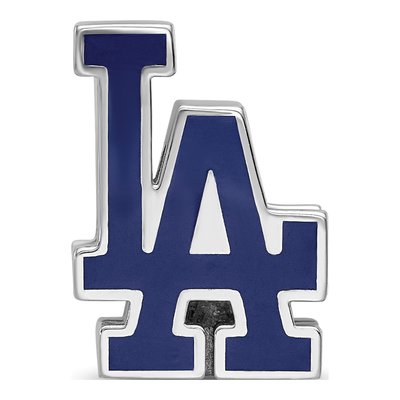 Los Angeles Dodgers Sterling Silver Enamel Bead – view 5