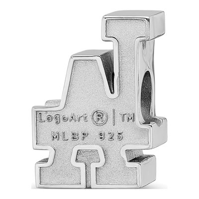 Los Angeles Dodgers Sterling Silver Enamel Bead – view 6