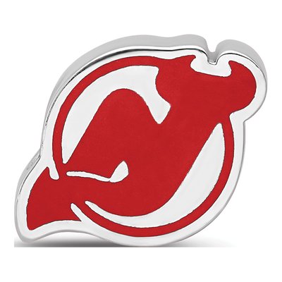 New Jersey Devils Sterling Silver Enameled Bead – view 5