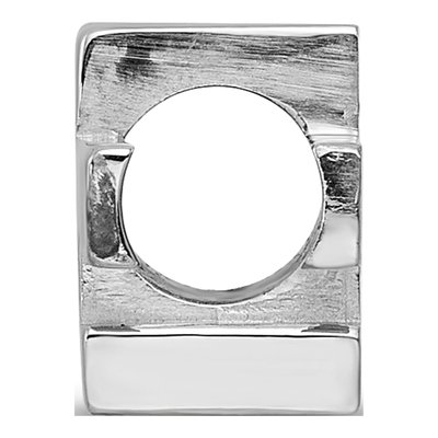 Georgia Institute of Technology Sterling Silver Tech Enameled Bead – view 3